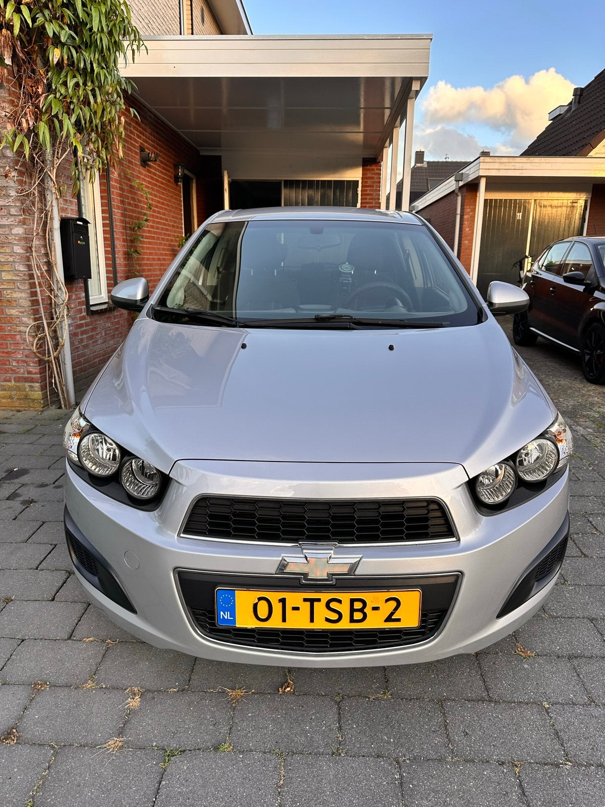 Chevrolet Aveo 1.2 5-DRS 2012 Grijs Airco/apk/cruisecontrol, Auto's, Chevrolet, Voorwielaandrijving, 40 €/maand, Aveo, 4 cilinders