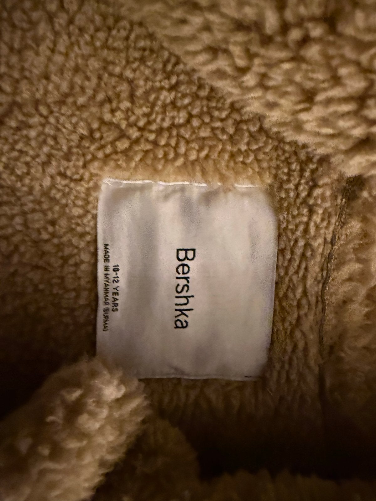 Bershka bruine pilotenjas met teddy voering, Ophalen of Verzenden, Nieuw, Maat 38/40 (M), Bruin