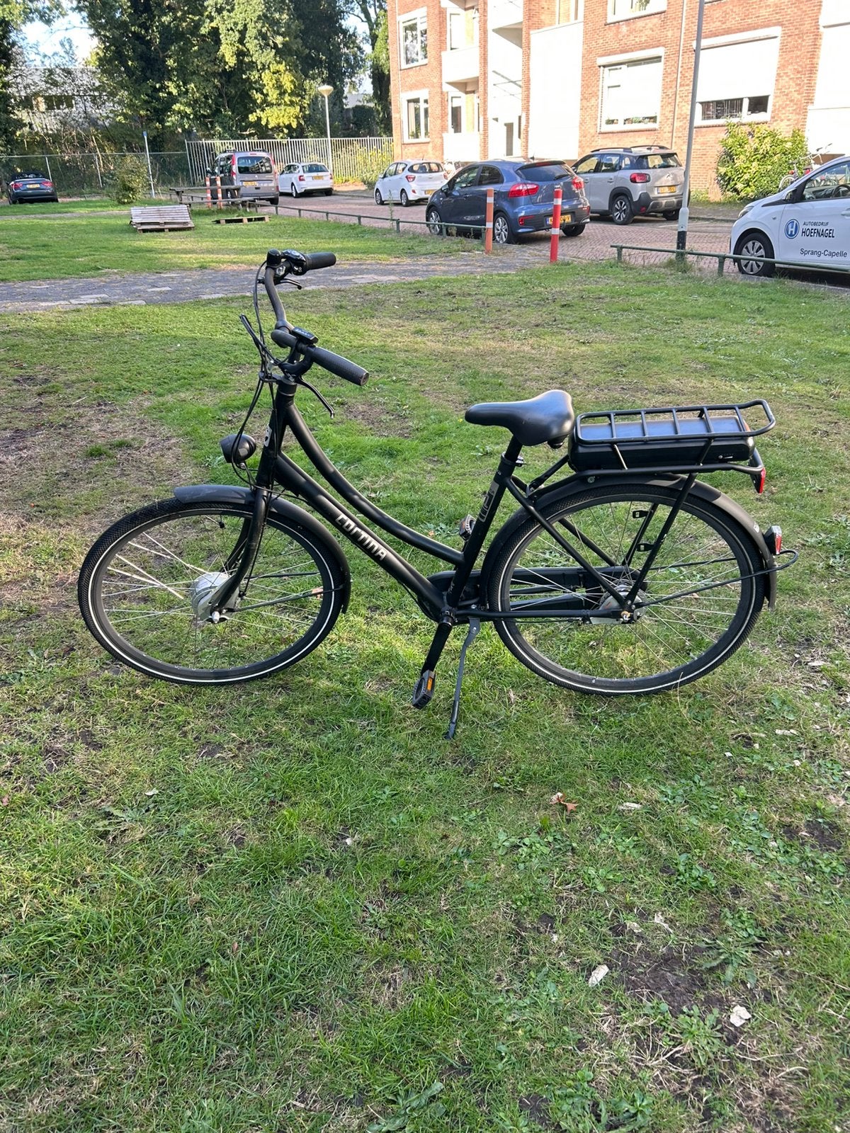 Elektrische fiets, Cortina, Fietsen en Brommers, Ophalen, Zo goed als nieuw, Handrem