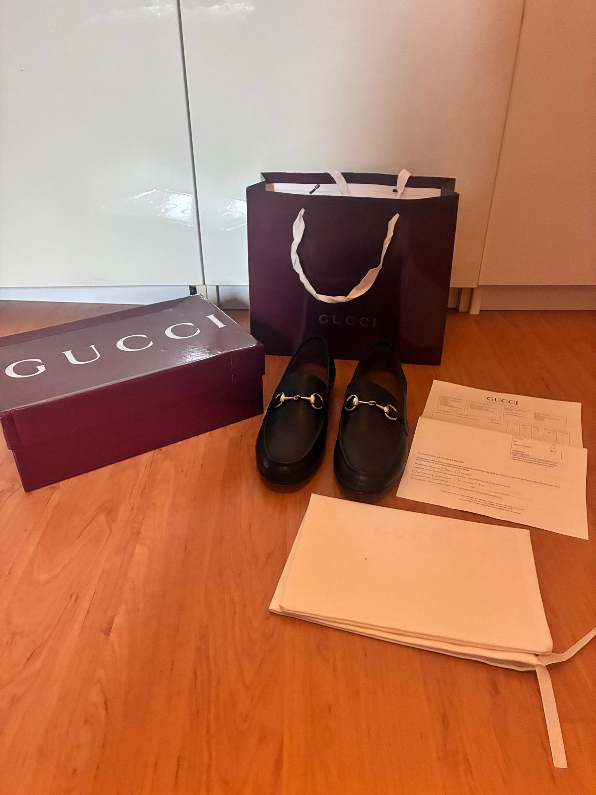 Gucci Loafers Zwart Maat 39 (valt als 42), Kleding | Heren, Verzenden, Zo goed als nieuw, Zwart, Loafers