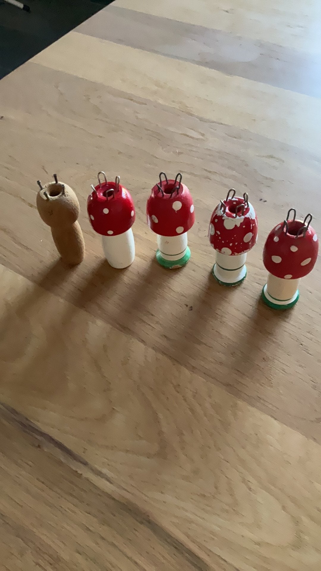 5 mooie vintage punnikklosjes, Ophalen of Verzenden, Gebruikt, Breien of Haken, Overige typen