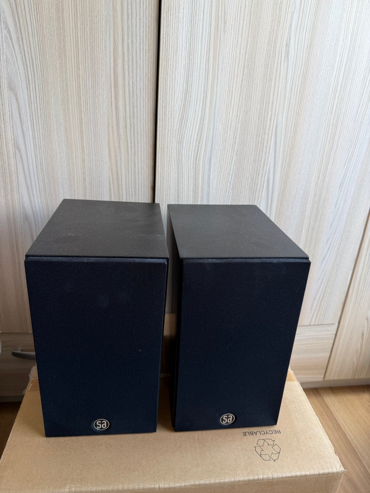 System Audio SA saxo 5 Boekenplank Speakers (Paar), Overige merken, Ophalen of Verzenden, Zo goed als nieuw, 60 tot 120 watt