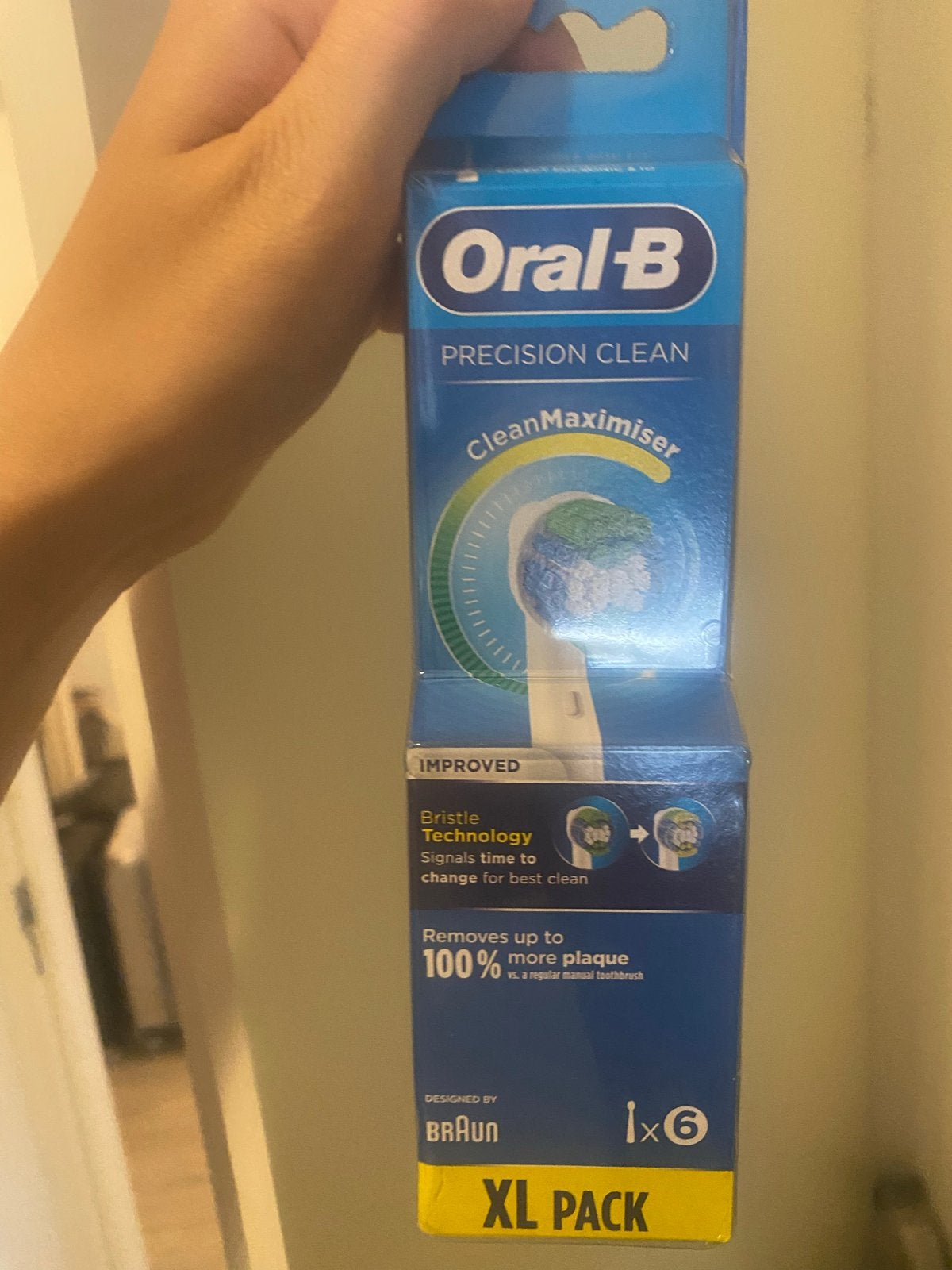 Oral-B Precision Clean Opzetborstels - XL Pack (6 stuks), Verzenden, Nieuw, Mondverzorging