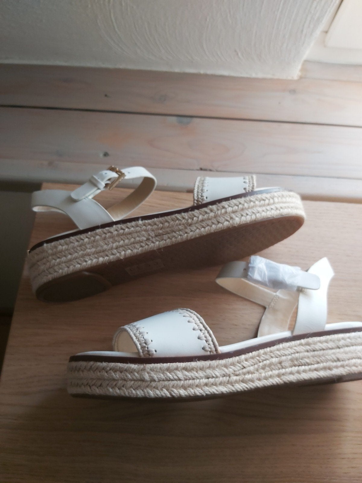 Michael Kors Espadrille Sandalen maat 37 Nieuw, Ophalen, Michael Kors, Wit, Nieuw