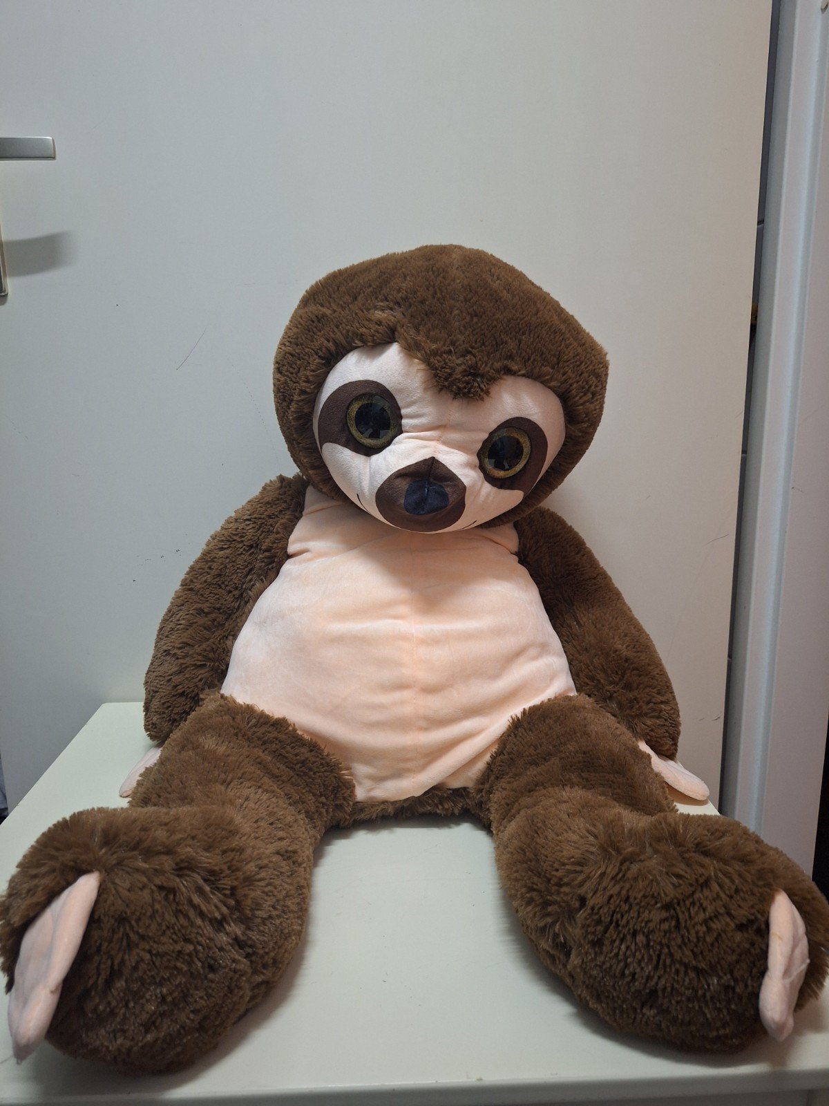 Grote luiaard knuffel - Zo goed als nieuw, Kinderen en Baby's, Overige typen, Ophalen of Verzenden, Zo goed als nieuw, Middelgroot (20 tot 80 cm)