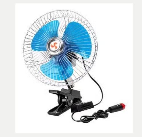 Luxe auto ventilator clip on met aansteker aansluiting, Ophalen of Verzenden, Nieuw