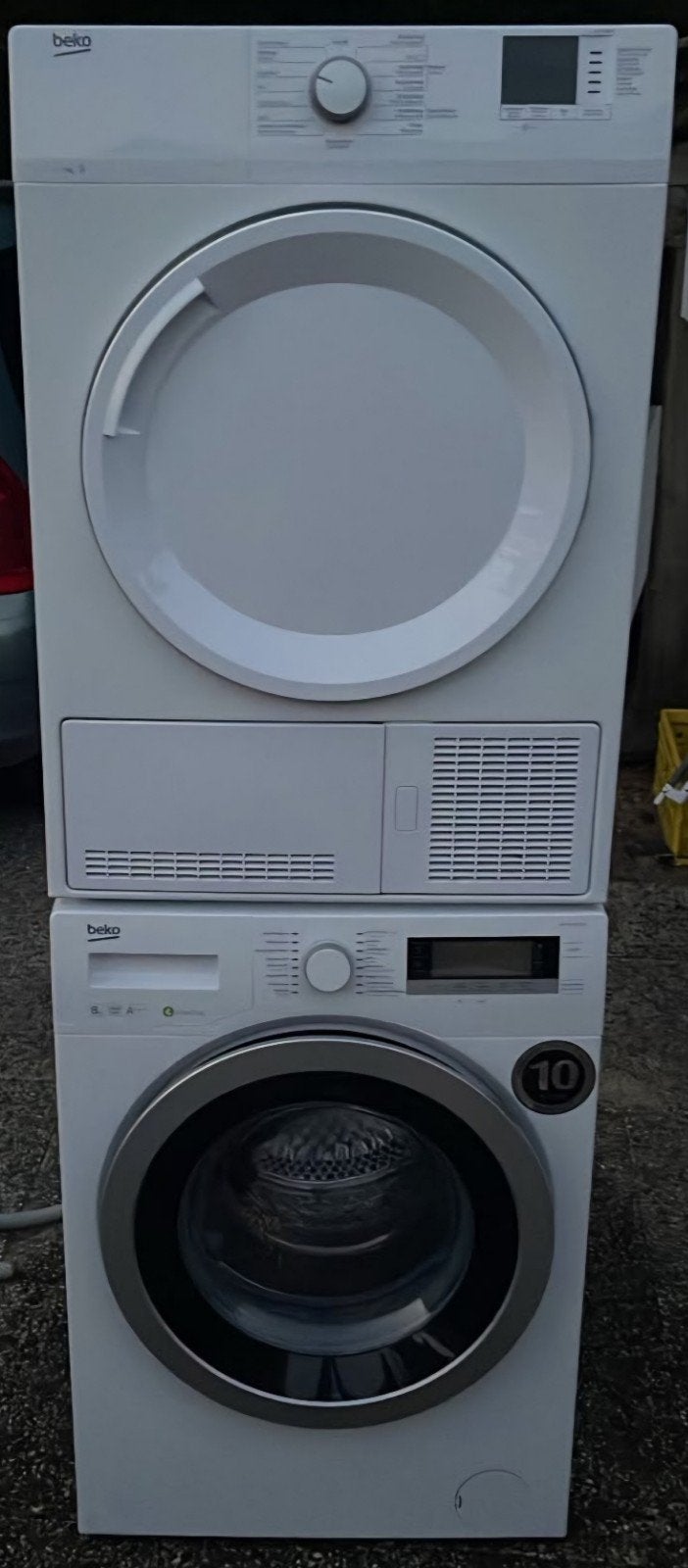 Beko Wasmachine en Droger Set - Zo goed als nieuw, Ophalen
