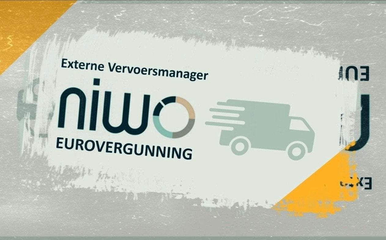 NIWO Vergunning huren - 150 euro -  Externe Vervoersmanager, Overige vormen