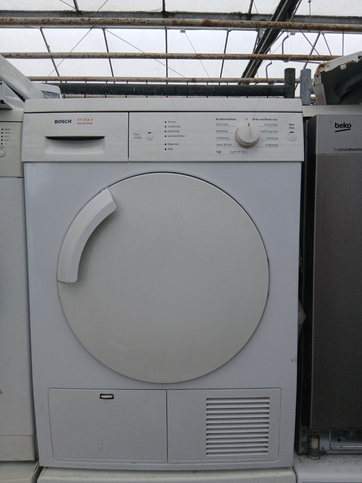 Bosch Maxx 6 Sensitive wasdroger, 6 tot 8 kg, Gebruikt, Ophalen of Verzenden, Voorlader