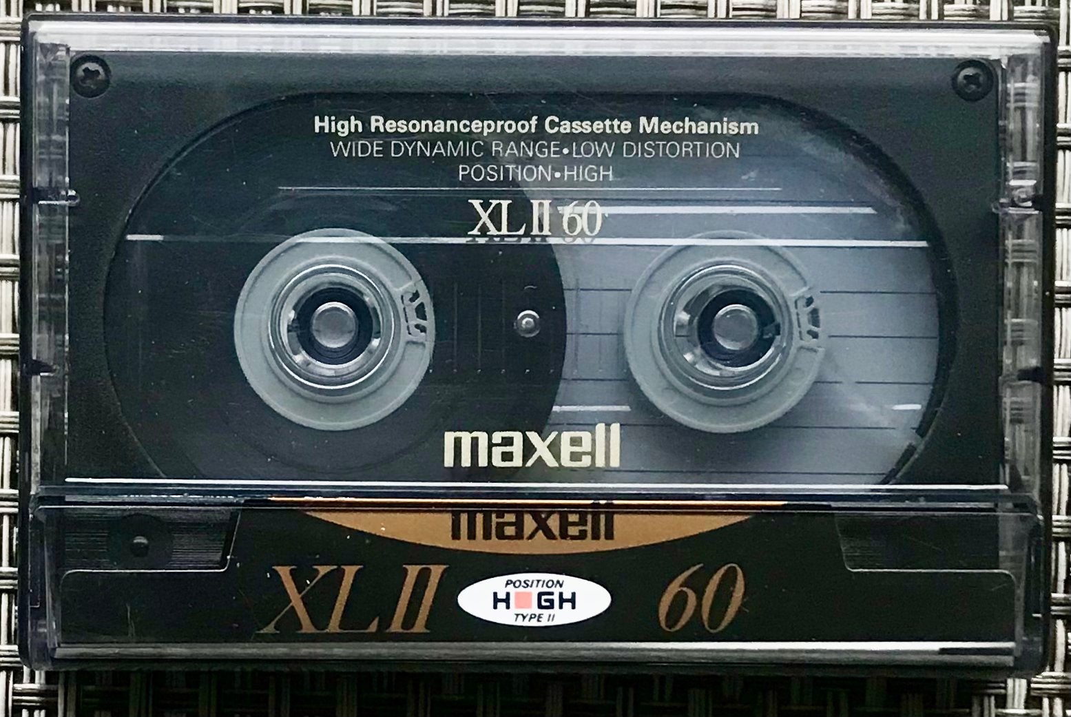 MAXELL XLII 60 High Resolution Cassette - “Windows”-Cassette, Overige genres, 1 bandje, Ophalen of Verzenden, Zo goed als nieuw