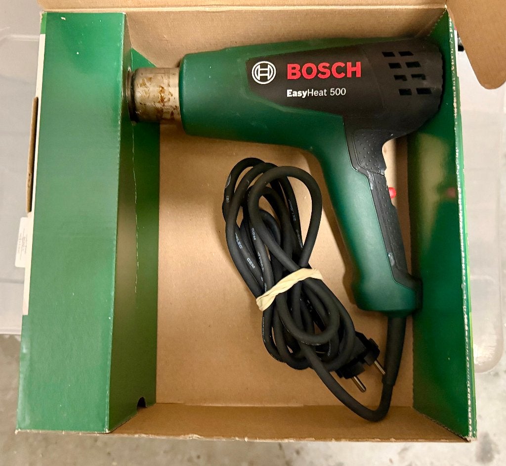 Bosch heteluchtpistool Easy Heat 500, Ophalen of Verzenden, Zo goed als nieuw, Overige typen, Bosch