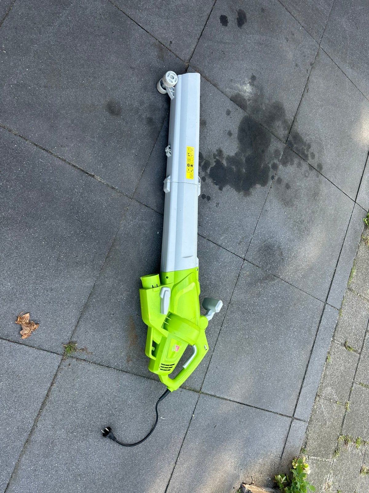 Bladblazer/central park, Tuin en Terras, Bladblazers, Ophalen, Gebruikt, Handgedragen, Met neuswiel
