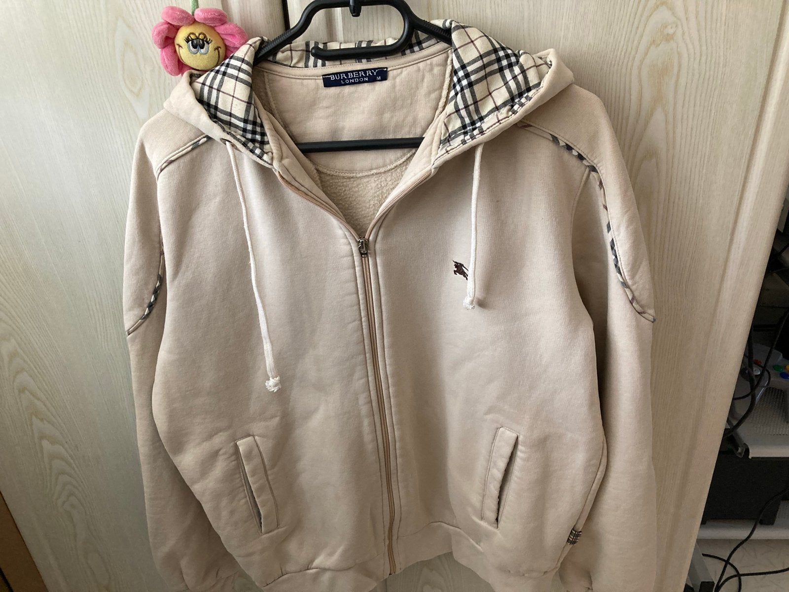 Burberry London Heren Hoody met Ritssluiting Maat M, Ophalen of Verzenden, Zo goed als nieuw