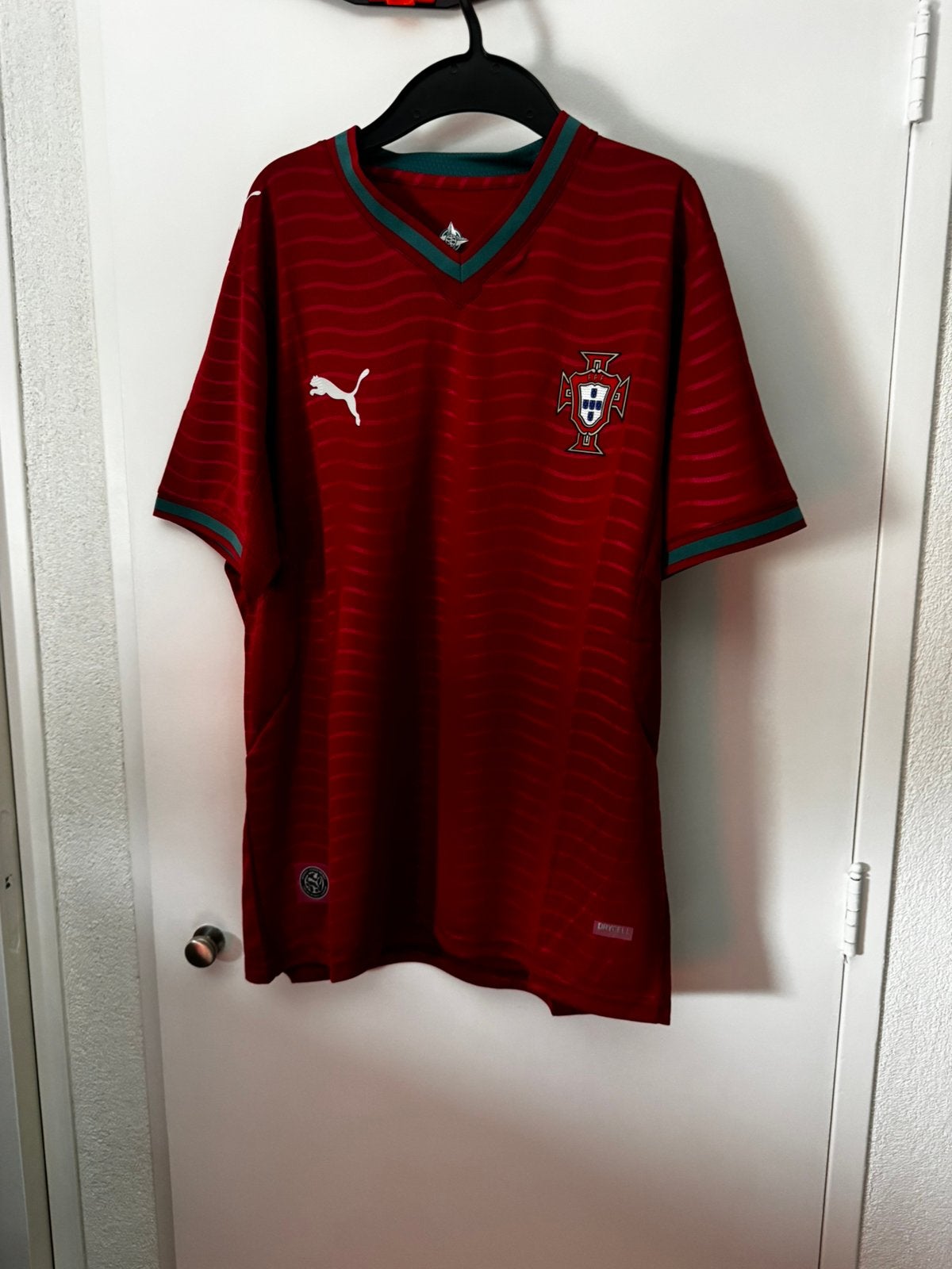 Portugal wk thuis shirt maat L, Verzenden, Nieuw, Rood, Voetbal