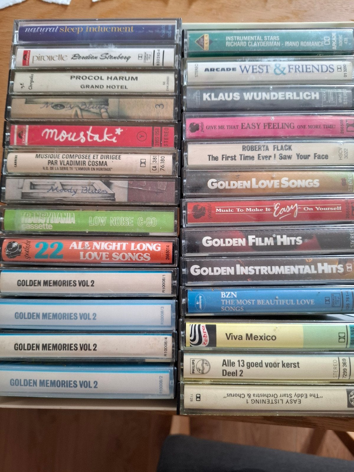 26 voorbespeelde cassettebandjes - diverse genres, Gebruikt, Verzenden, Voorbespeeld, Pop