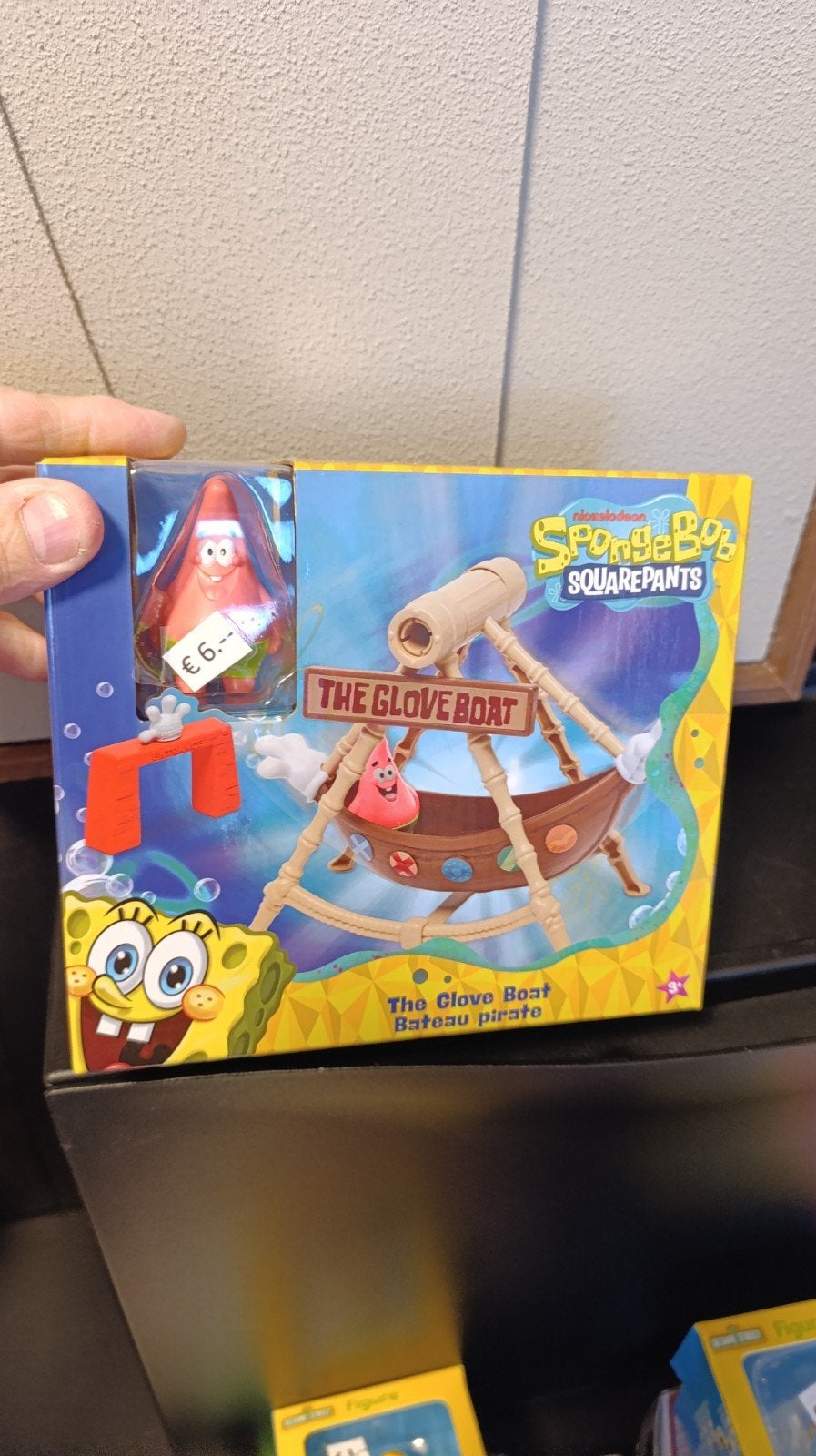 SpongeBob SquarePants The Glove Boat speelset, Ophalen of Verzenden, Nieuw, Jongen of Meisje