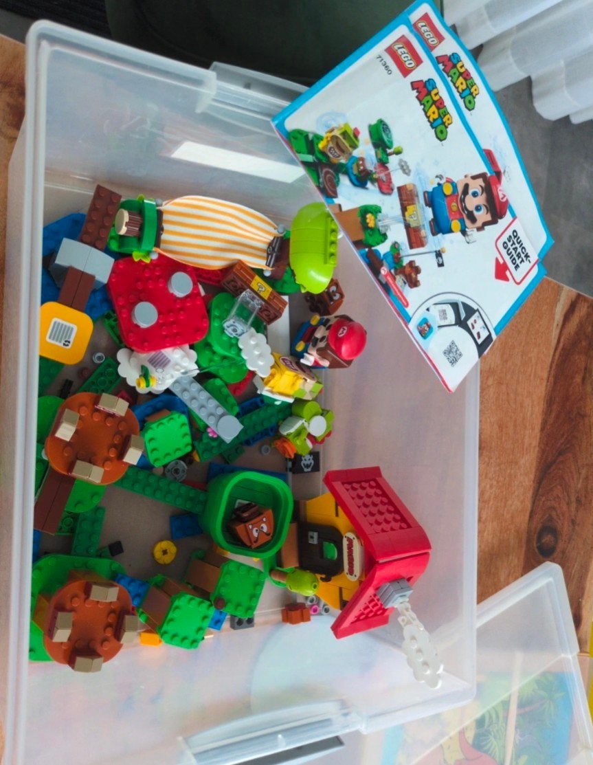LEGO Super Mario Starterset (71360) & Yoshi's Huis (71367), Ophalen of Verzenden, Zo goed als nieuw, Complete set, Lego