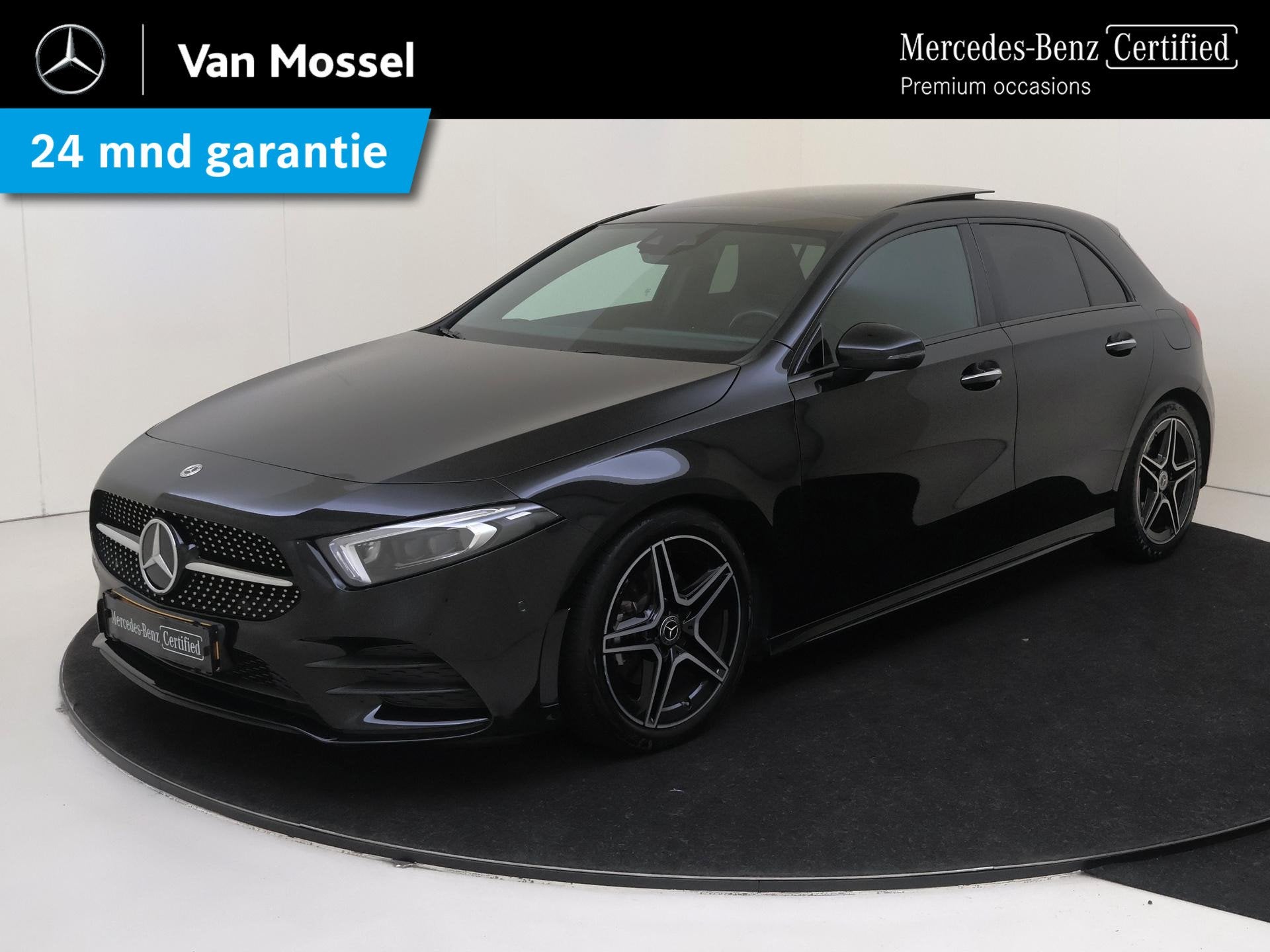 Mercedes-Benz A-klasse 180 Business Solution AMG / Panaromad, 136 pk, Gebruikt, 4 cilinders, Leder en Stof