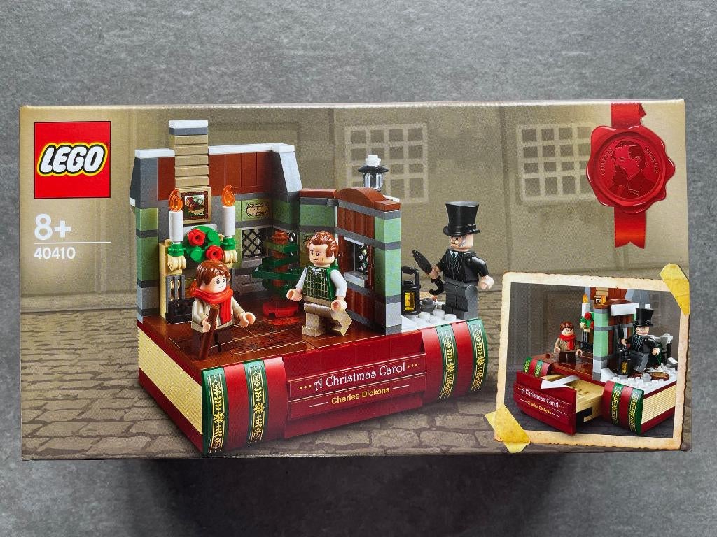 LEGO Seasonal (40410) Eerbetoon Charles Dickens *Nieuw*, Overige thema's, Lego, Nieuw, Ophalen of Verzenden