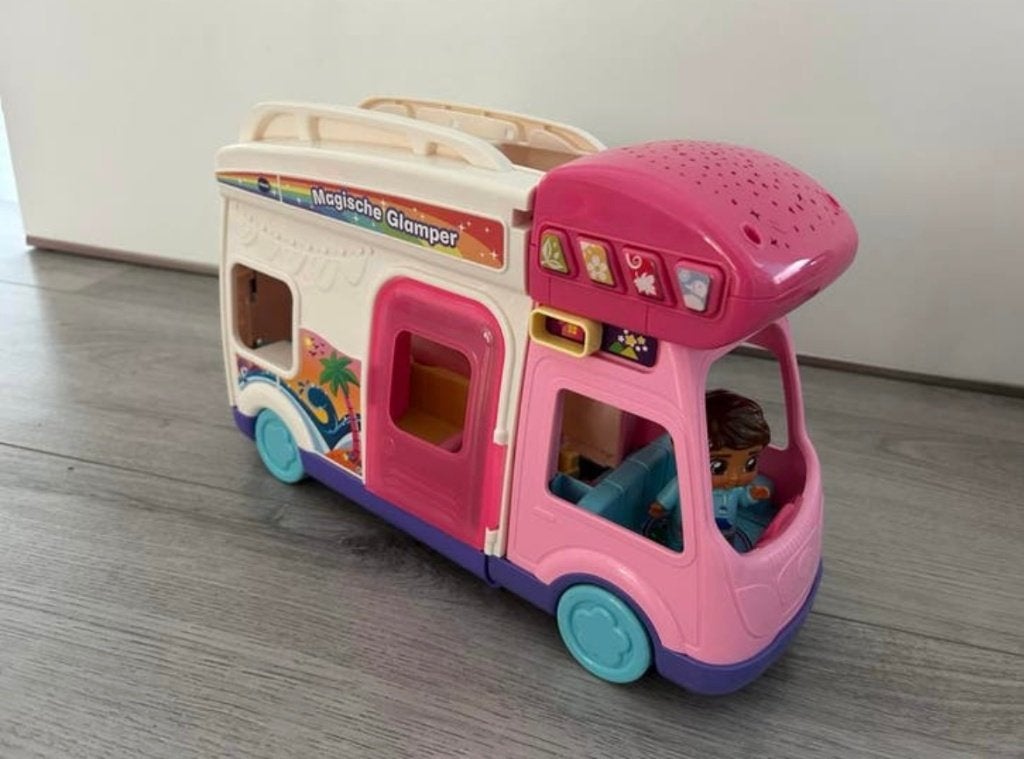 VTech Magische Glamper - Camper met Licht en Geluid, Ophalen of Verzenden, Gebruikt, 2 tot 4 jaar