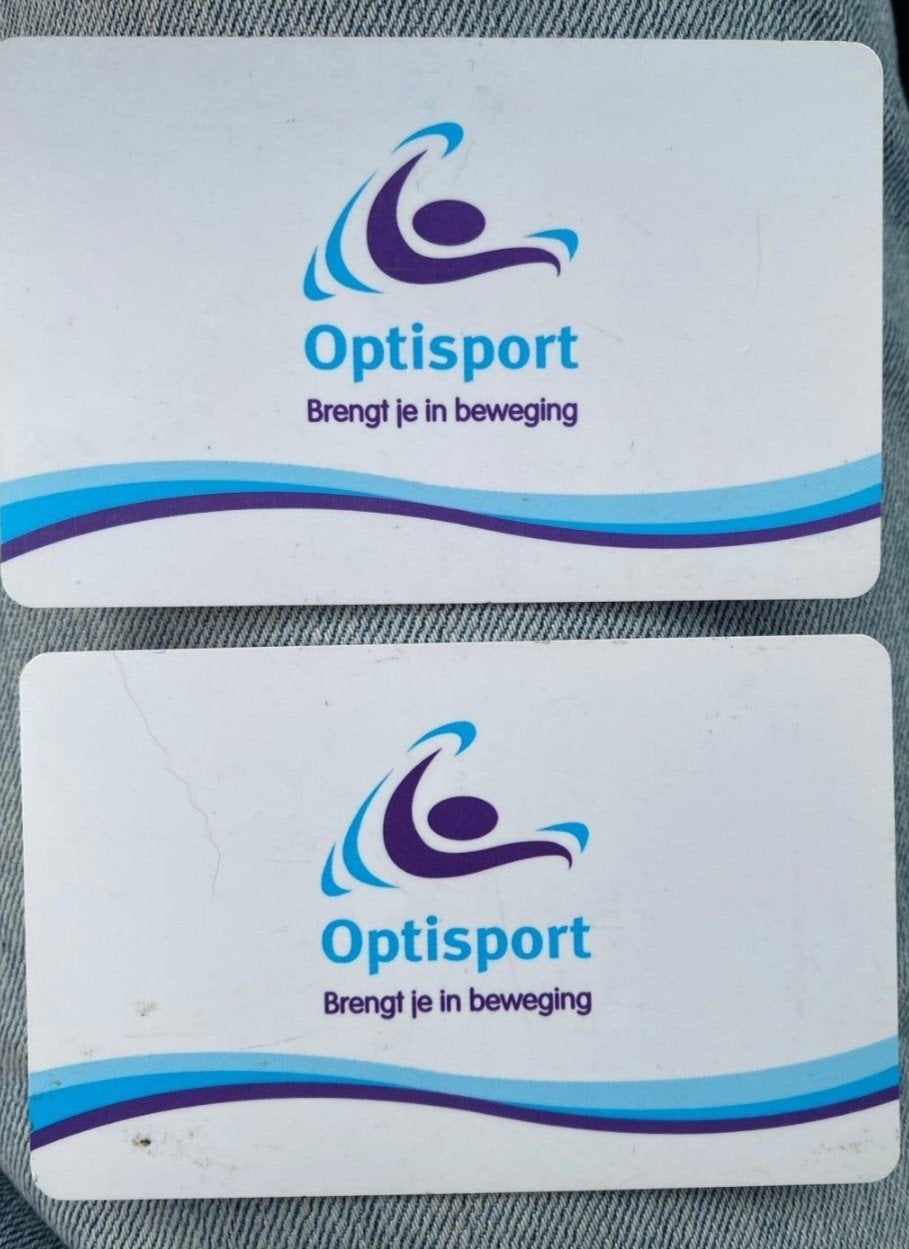 Optisport Swimming school card, Eén persoon