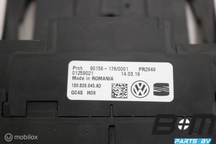 Kachelbediening VW Up 1S0820045AD, Gebruikt