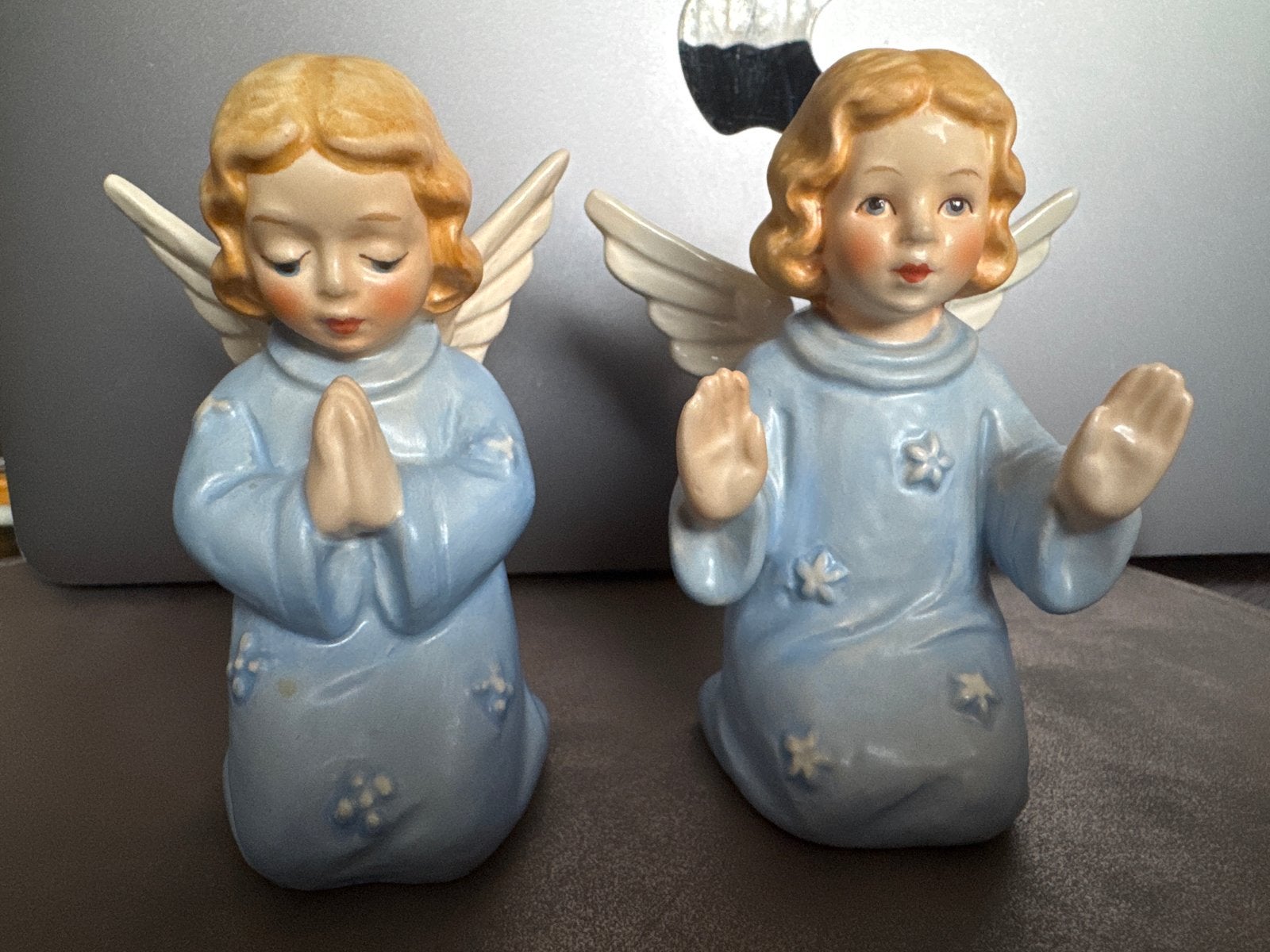 Goebel Engelen Beeldjes - Set van 2 Vintage Porselein, Antiek en Kunst, Ophalen of Verzenden