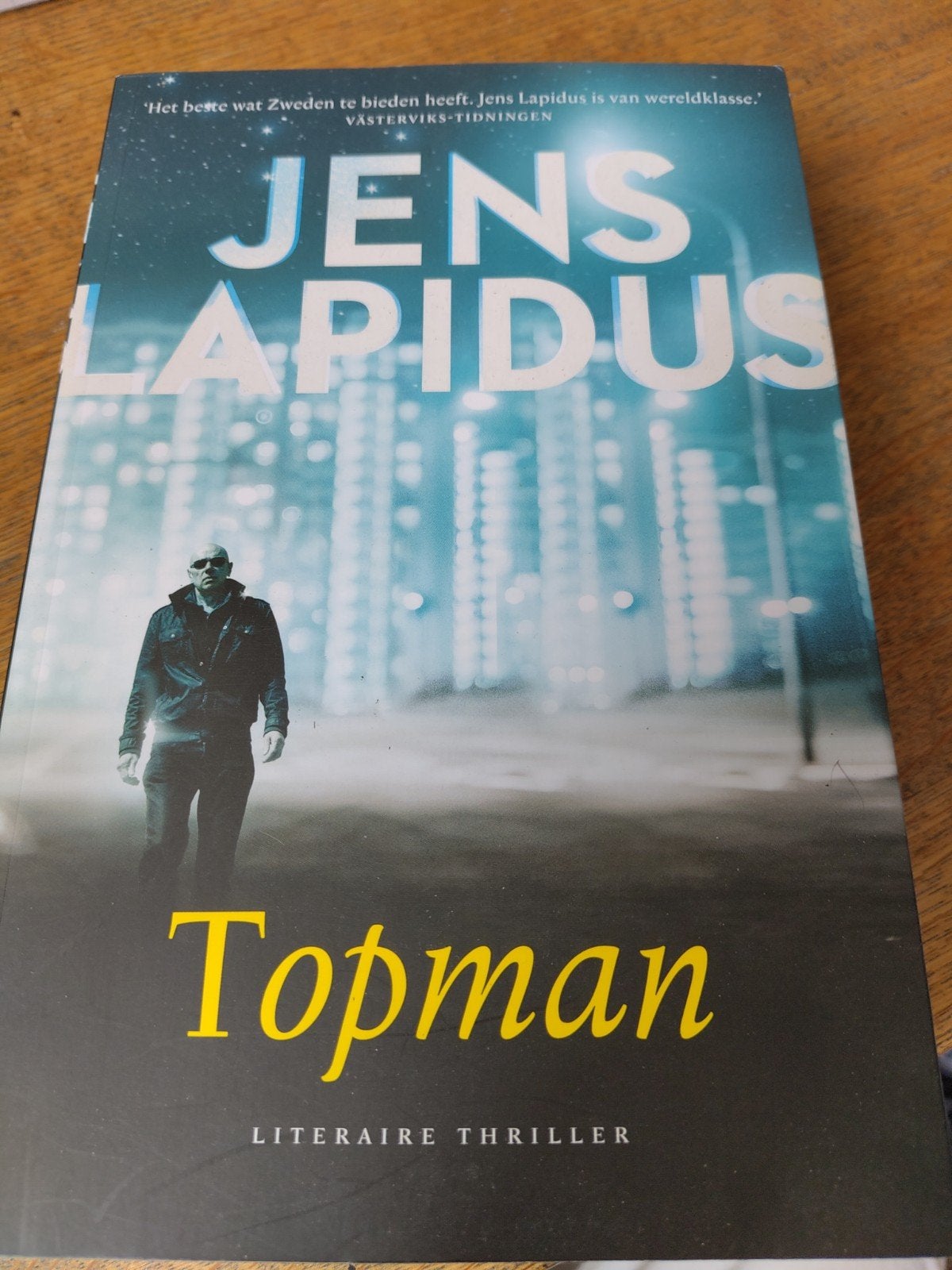Jens Lapidus - Topman (Literaire Thriller), Boeken, Ophalen of Verzenden, Zo goed als nieuw, Jens Lapidus, Scandinavië