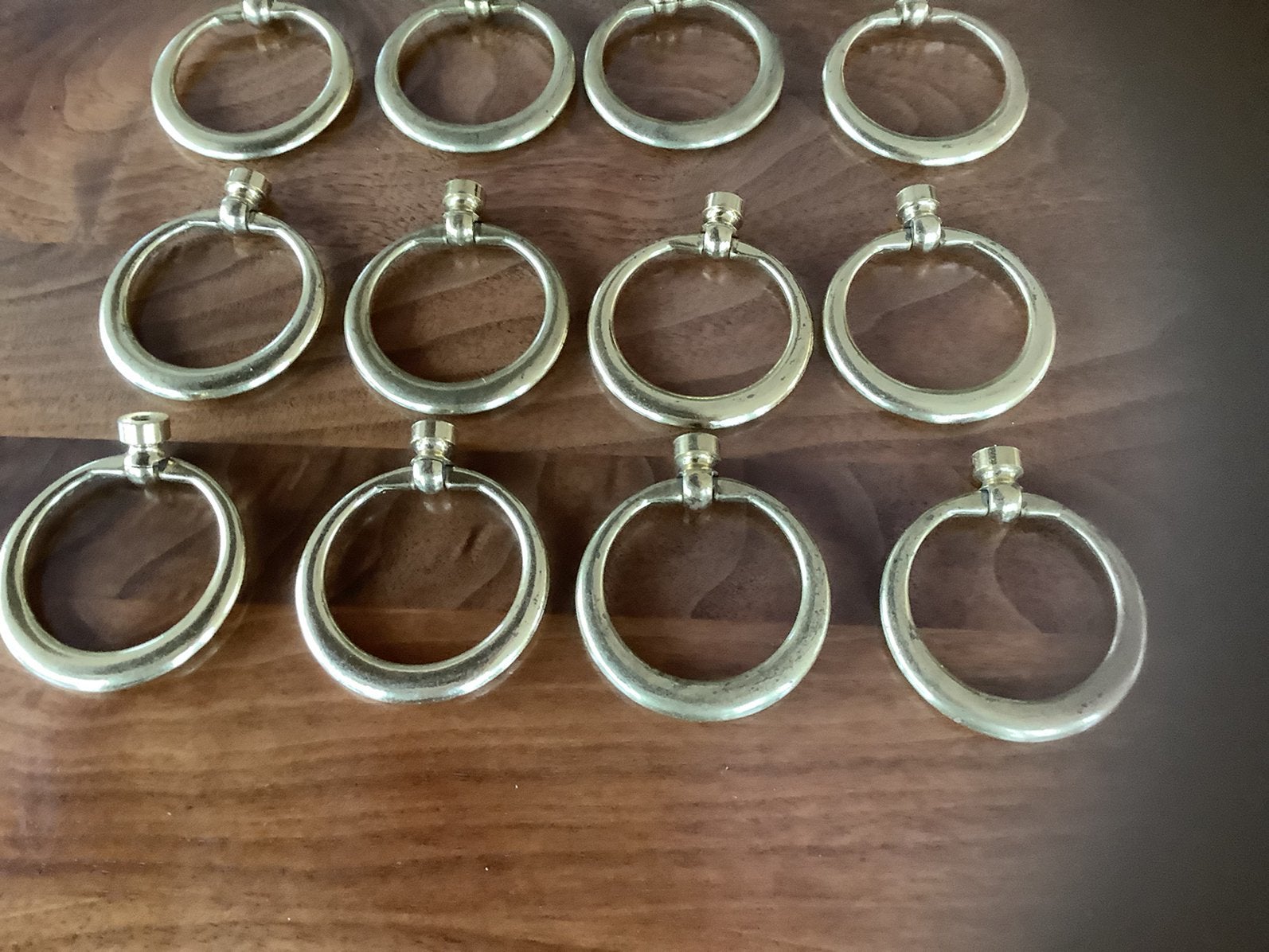 12 koperen ringen (beslag), Ophalen of Verzenden, Zo goed als nieuw, Overige typen