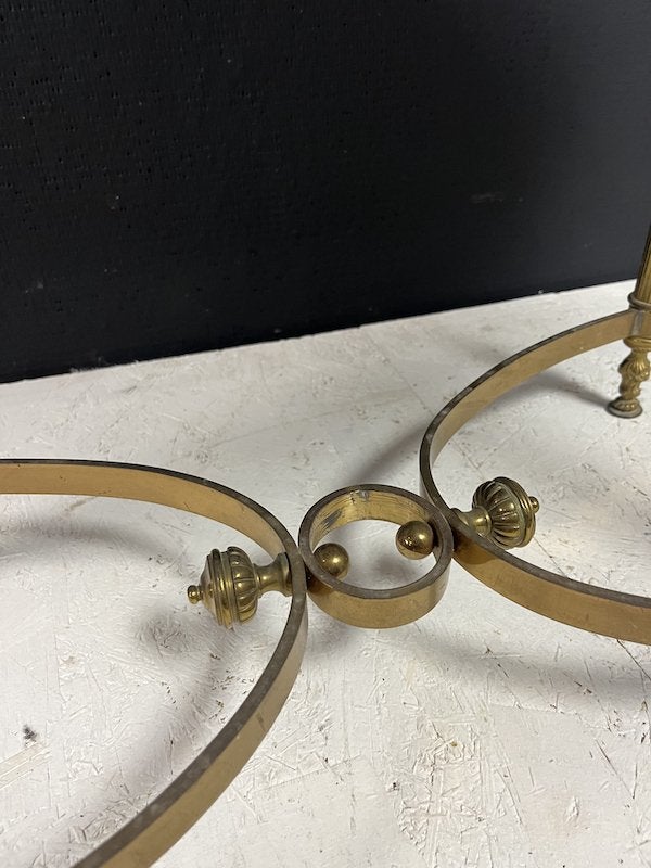 Vintage marmeren bijzettafel, Huis en Inrichting, Overige materialen, Gebruikt, Niet ingevuld, Ophalen of Verzenden