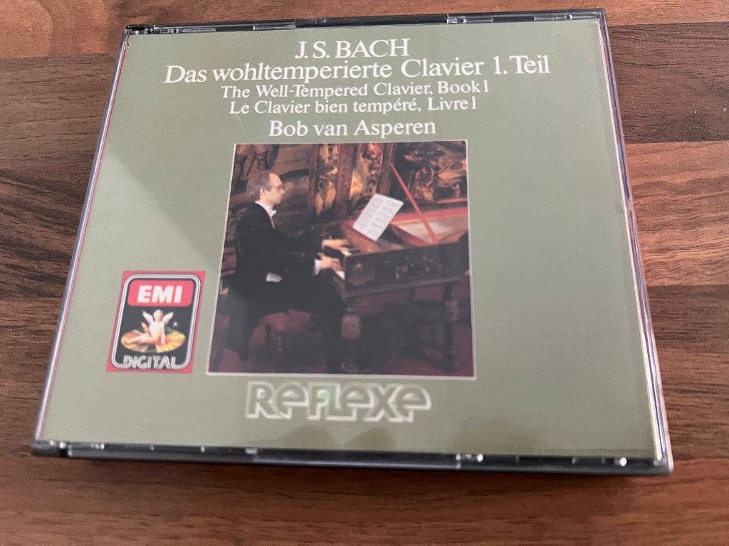 Bach - Das wohltemperierte Klavier - Bob van Asperen (2-CD), Kamermuziek, Inclusief doosje, Ophalen of Verzenden, Zo goed als nieuw