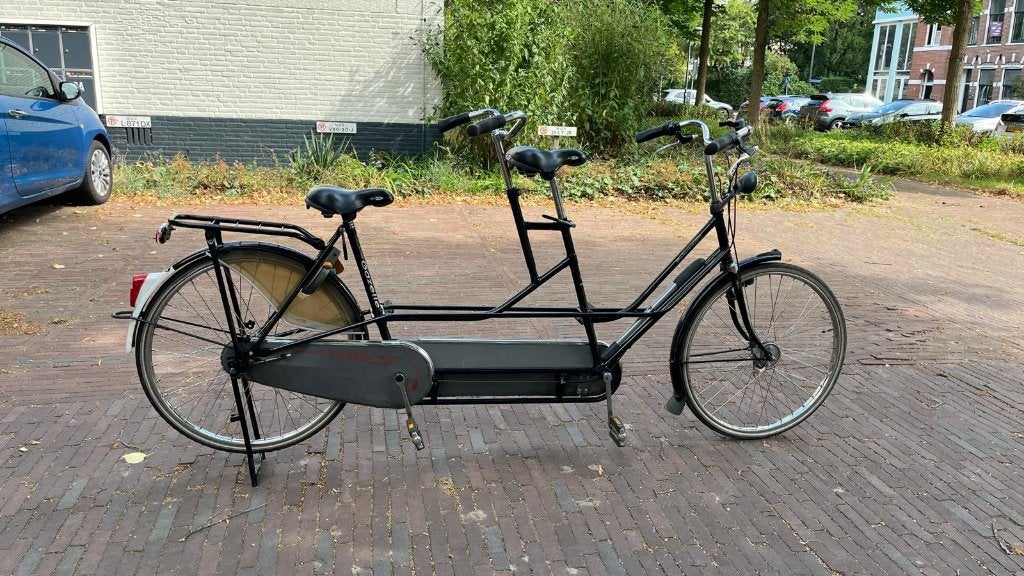 Gazelle tandem, Fietsen en Brommers, Fietsen | Tandems, Minder dan 10 versnellingen, Gebruikt, 51 tot 55 cm, Gazelle
