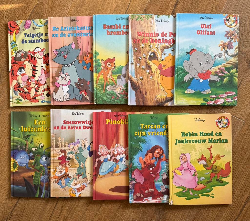 10  Disney boeken(club), Ophalen of Verzenden, Gelezen, Sprookjes