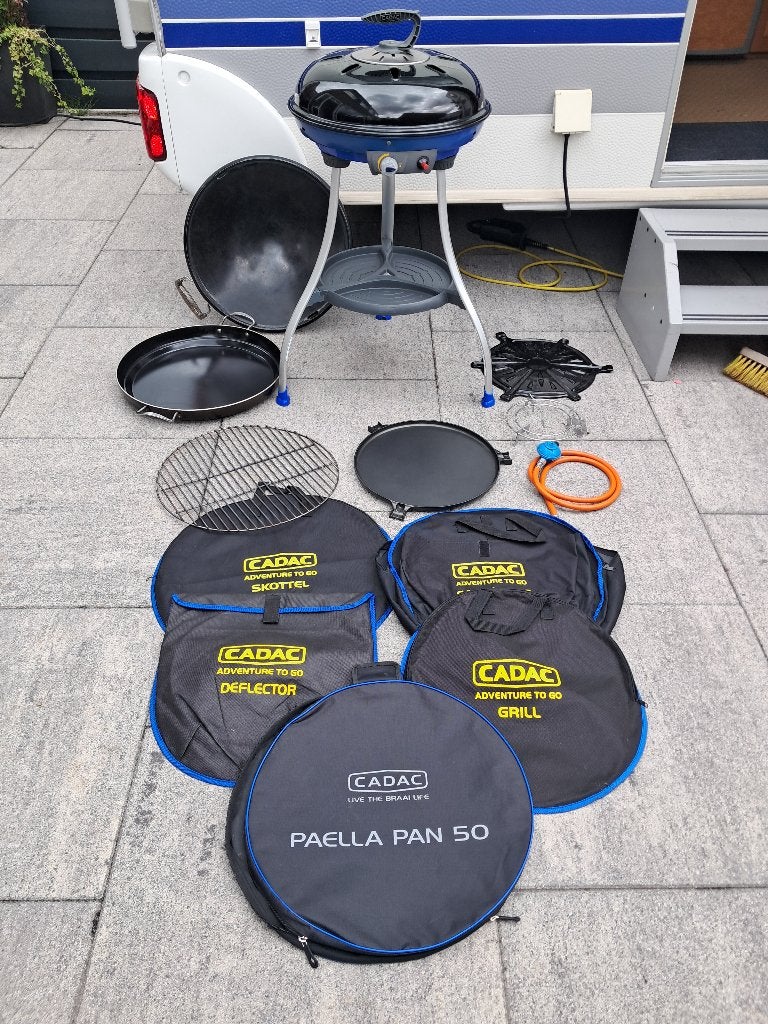 skottelbraai, Ophalen, Zo goed als nieuw