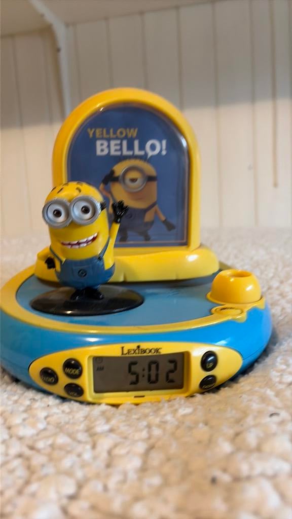 Minion radio en protector en lach geluidjes, Ophalen of Verzenden, Zo goed als nieuw, Overige typen