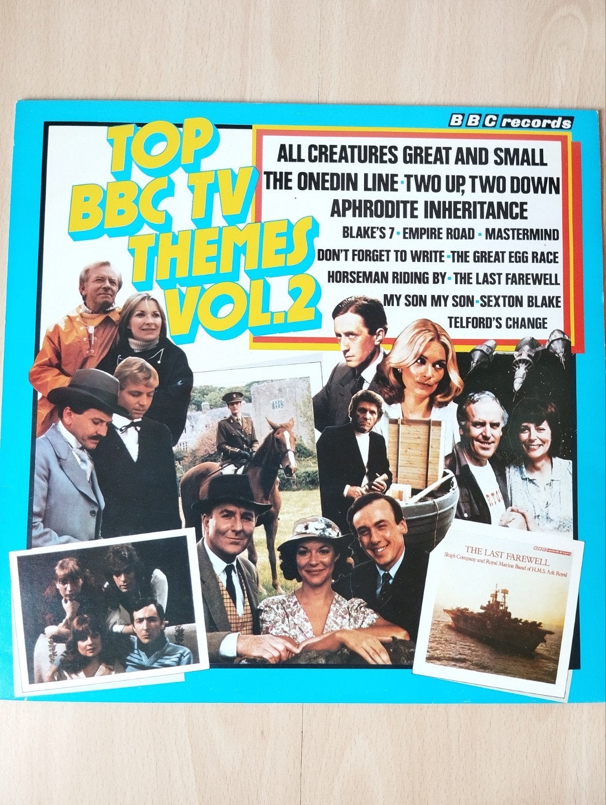 Vinyl LP: Top BBC TV Themes Vol. 2 (BBC Records) pubquiz, Ophalen of Verzenden, Zo goed als nieuw, 12 inch