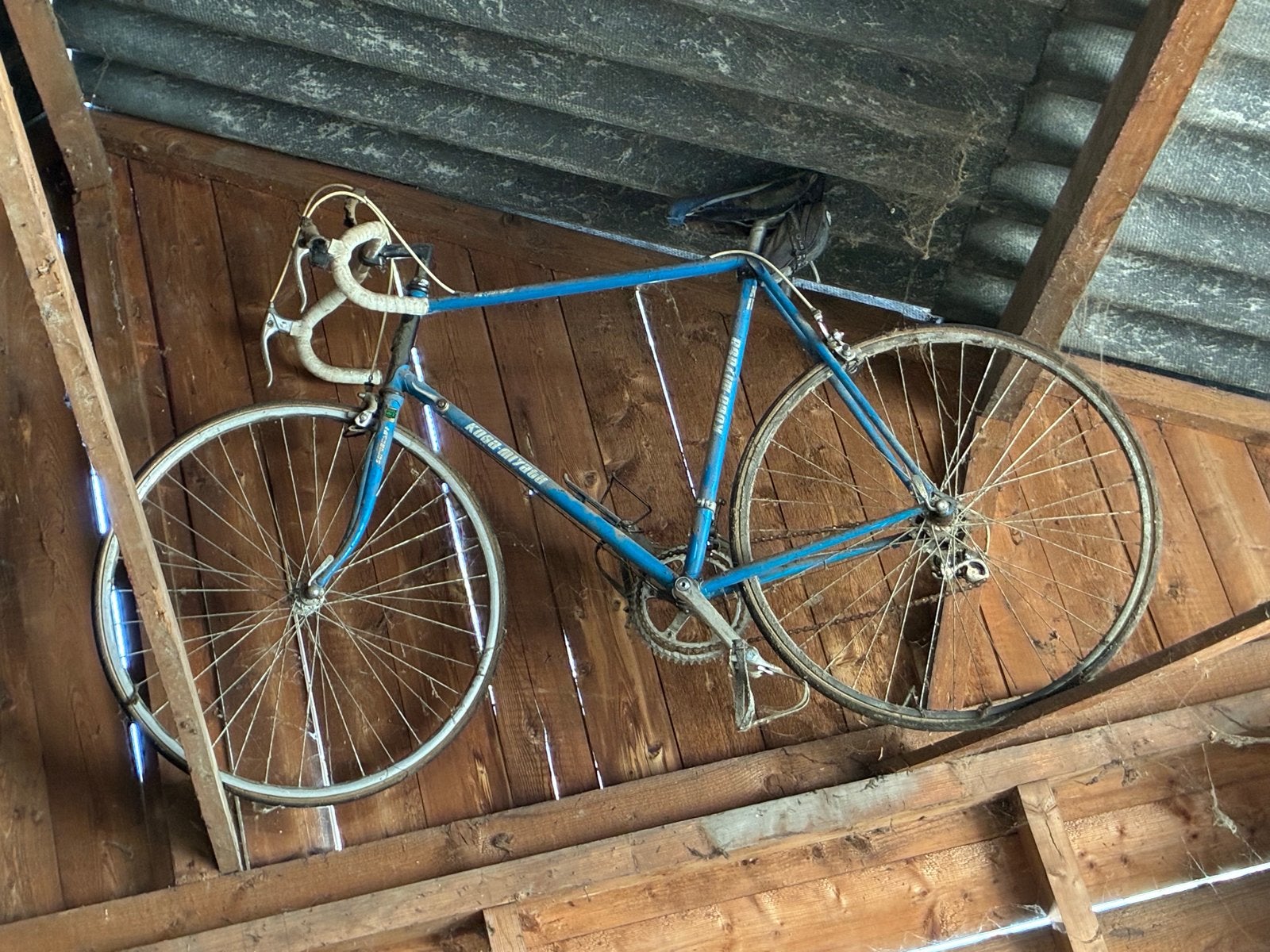 Koga Miyata racefiets - Klassieke blauwe racefiets, Ophalen, 28 inch, Gebruikt, 10 tot 15 versnellingen
