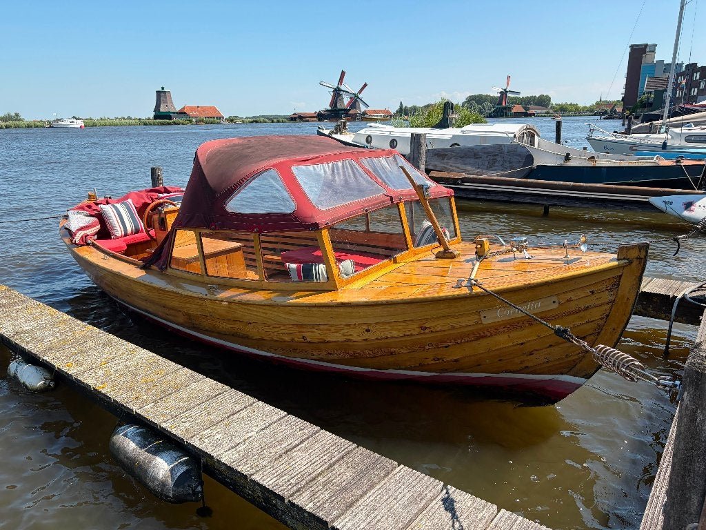 Houten sloep met Solé dieselmotor 11,8 kW (ca 16 pk), Watersport en Boten, Sloepen, 16 pk, Binnenboordmotor, Diesel, 6 m