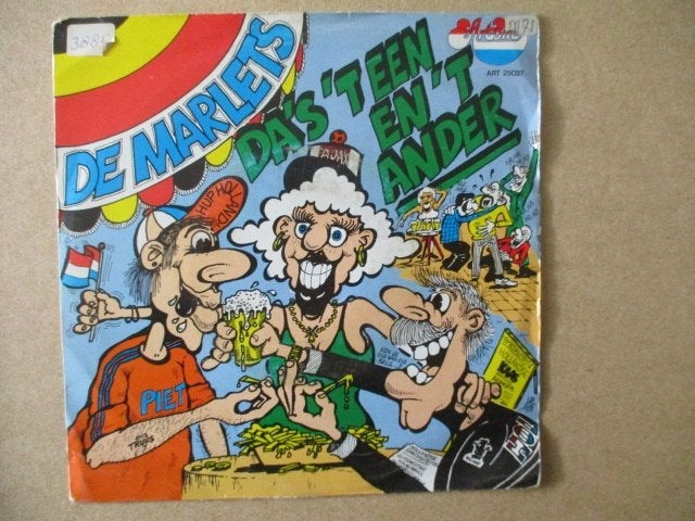 s0409 de marlets - das t een en t ander, Cd's en Dvd's, Ophalen, Gebruikt, 7 inch, Overige genres