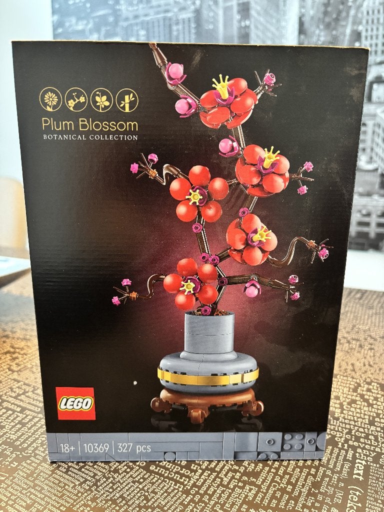 Lego 10369 Japanse Abrikoos - Botanicals Plum Blossom, Overige thema's, Lego, Compleet, Ophalen of Verzenden