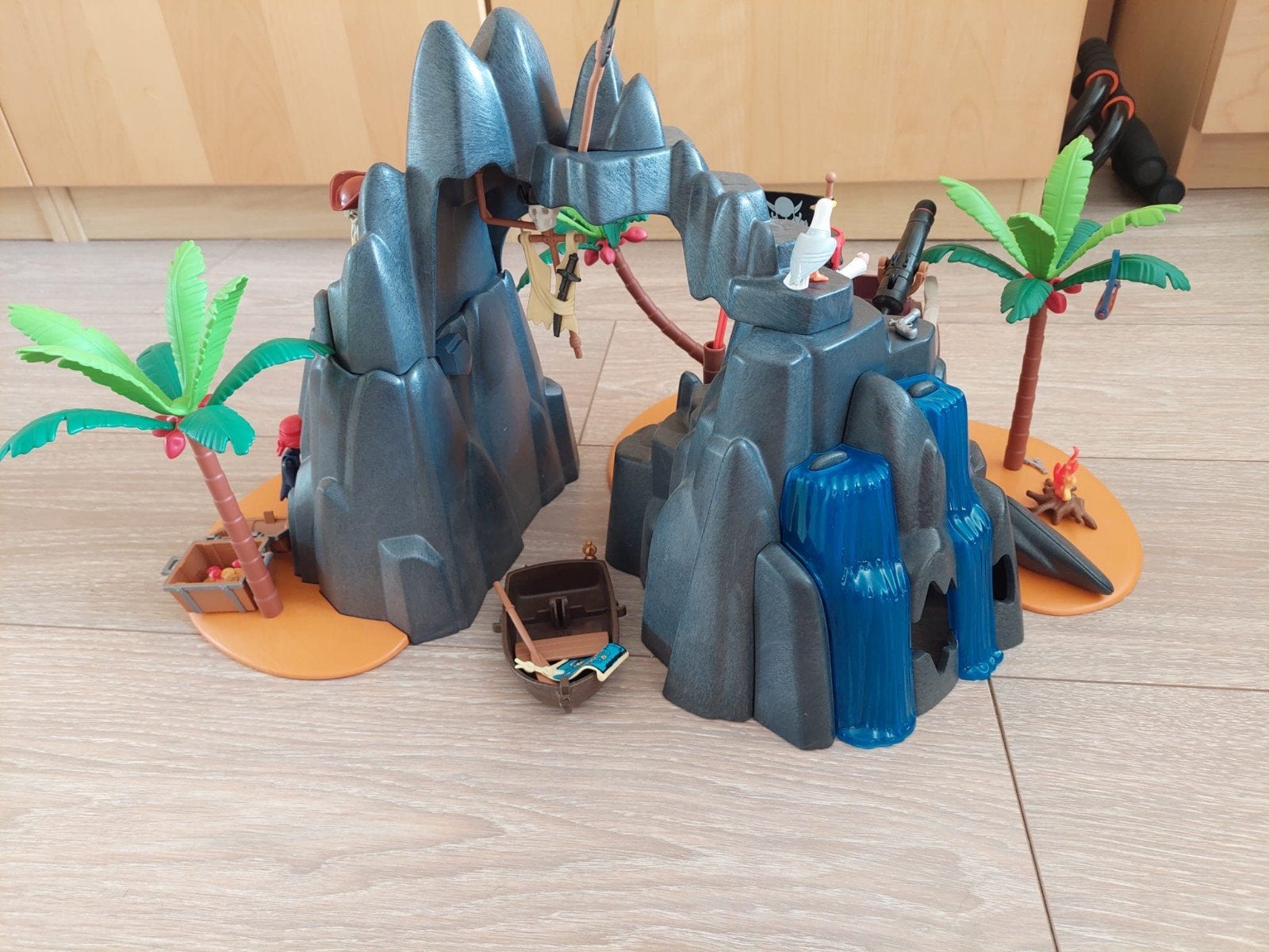 Playmobil Piraten Eiland 6679 - Zo goed als nieuw, Ophalen, Complete set, Overige typen, Zo goed als nieuw