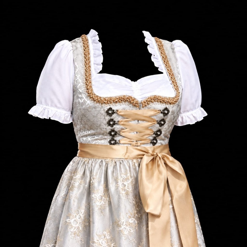Elegante Dirndl Jurk - Perfect voor Oktoberfest, Kleding | Dames, Ophalen, Maat 42/44 (L), Kleding, Kruger