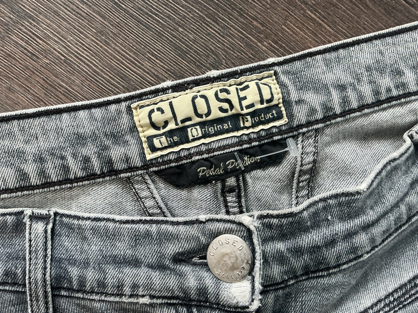 CLOSED dames jeans Grijsblauw - Gedragen * Pedal Position 31, Ophalen of Verzenden, Gedragen, Grijs, Overige jeansmaten