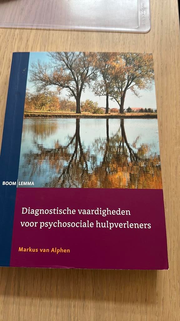 Diagnostische vaardigheden voor psychosociale hulpverleners, Markus van Alphen, Ophalen of Verzenden, Ontwikkelingspsychologie