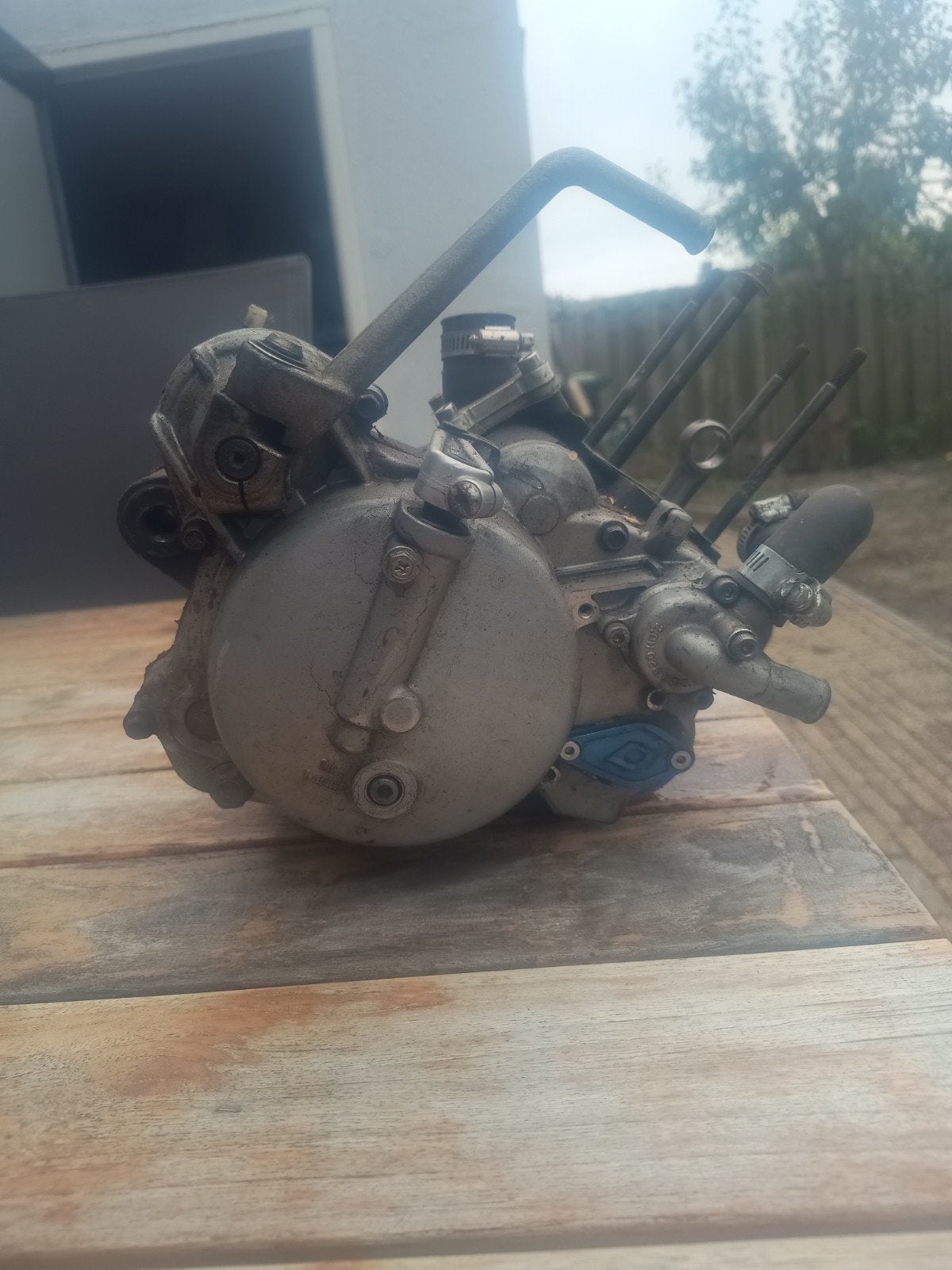 derbi blok oud type, Ophalen, 6 versnellingen, Gebruikt, Maximaal 45 km/u