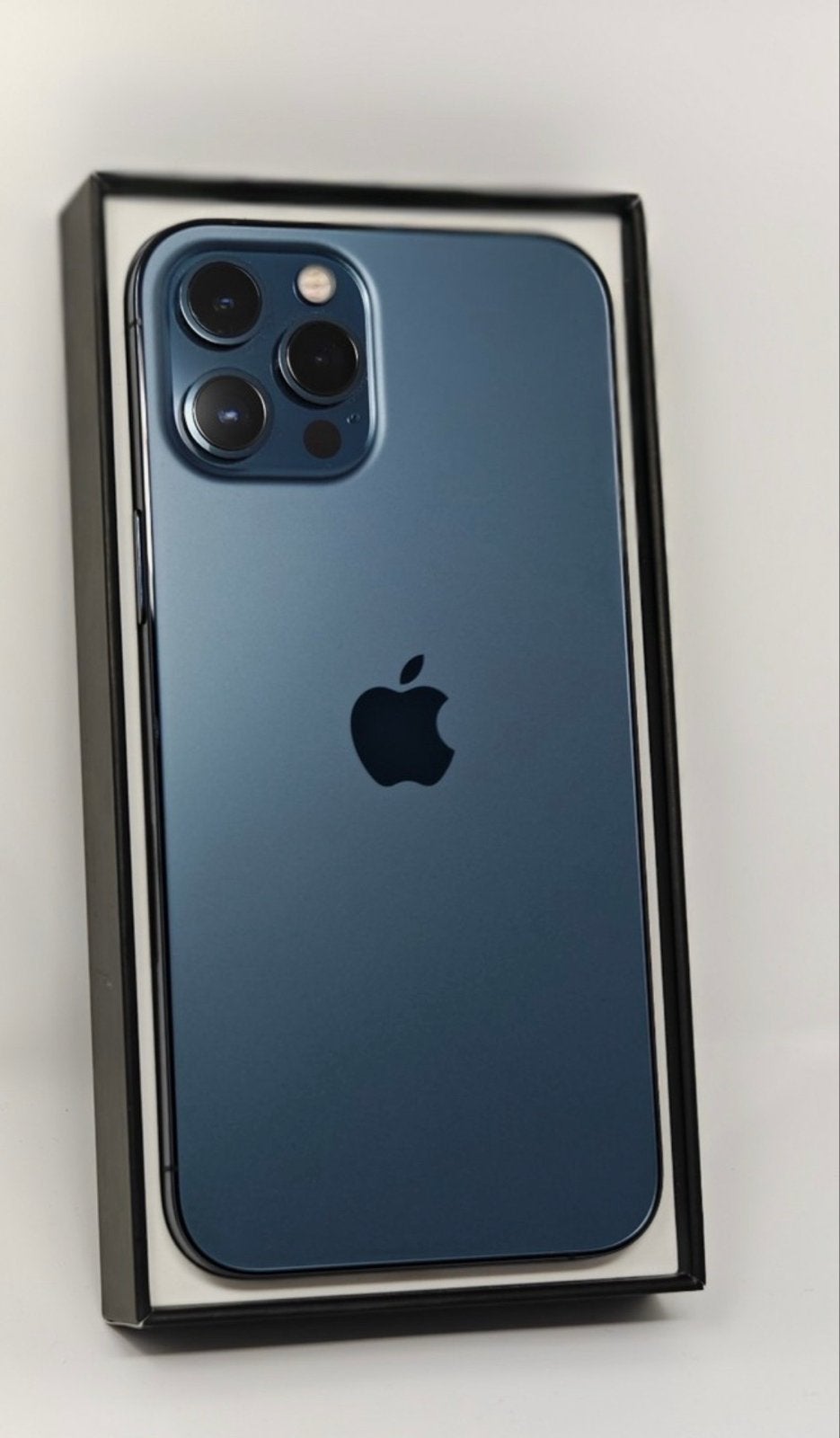 iPhone 12 Pro Max 512GB Pacific Blue - zgan, Telecommunicatie, 512 GB, Blauw, Zo goed als nieuw, IPhone 12 Pro Max