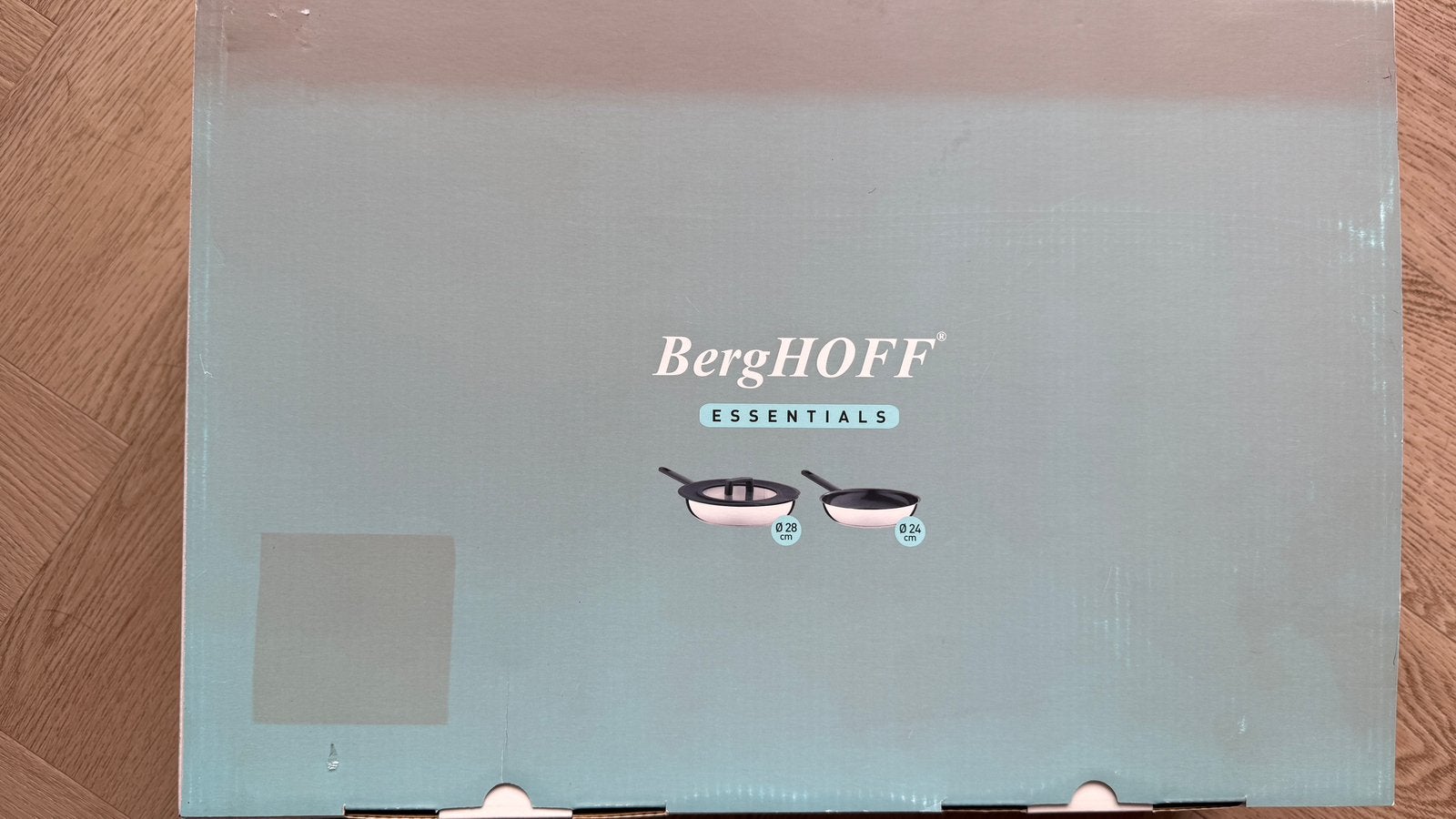 Berghoff Essentials Frying Pan Set Uqoniq 3 delig, Overige materialen, Met deksel, Nieuw, Pannenset