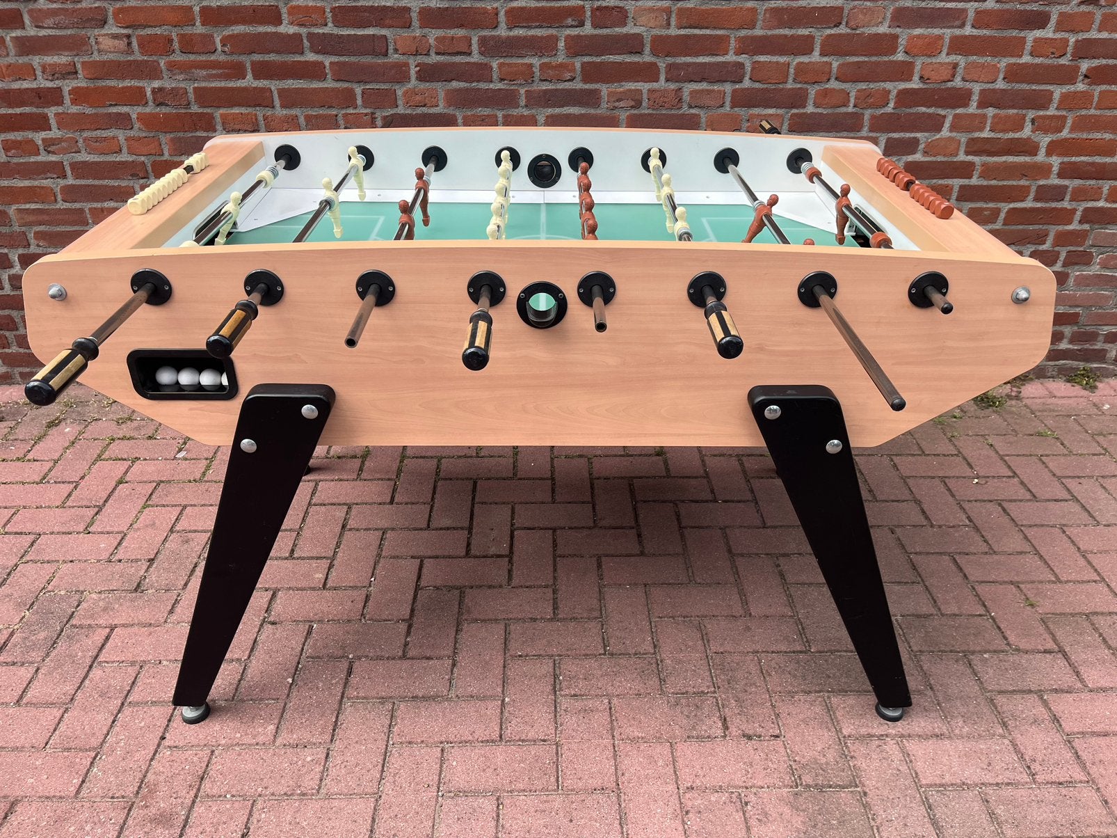 Tafelvoetbal voetbaltafel, Een of twee spelers, Ophalen, Zo goed als nieuw