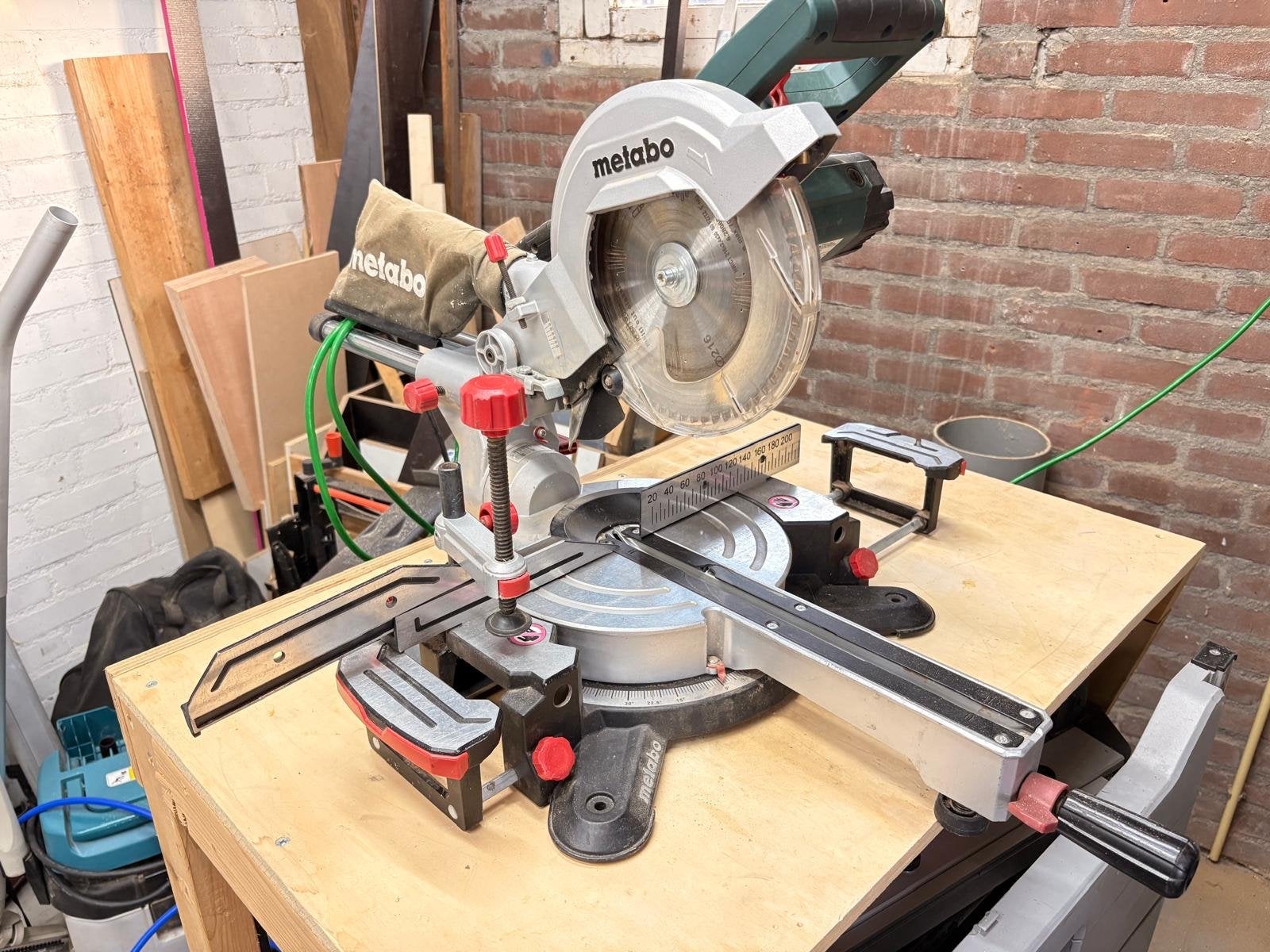 Metabo Afkortzaag KGSV216M, Ophalen, Gebruikt, Afkortzaag, 30 tot 70 mm