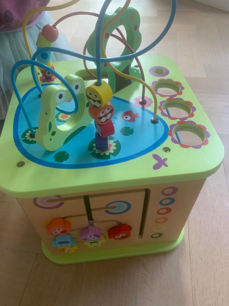 Hape Speelkubus - Veelzijdig Speelplezier voor Kleintjes, Ophalen of Verzenden, Gebruikt, Overige typen